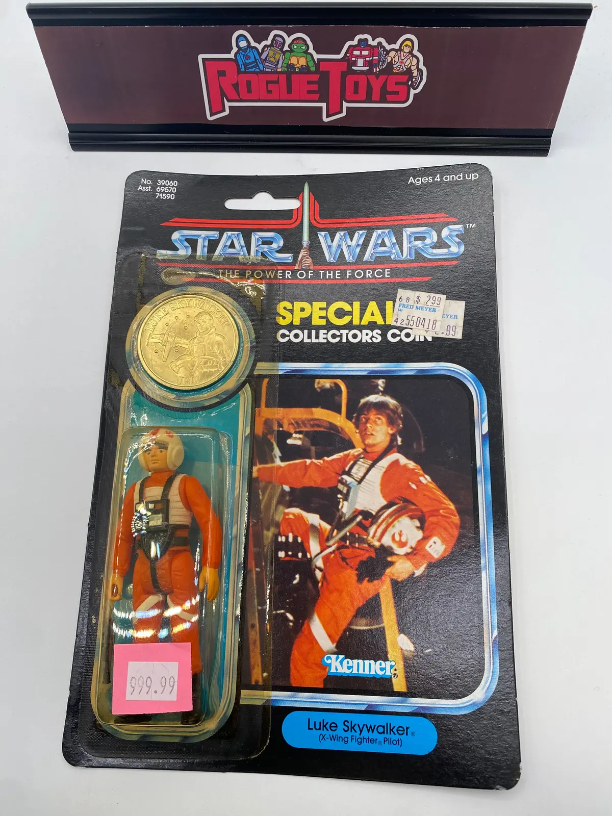 Kenner 1984 Star Wars The Power Of The Force Luke Skywalker (X-Wing Fighter Pilot) 1