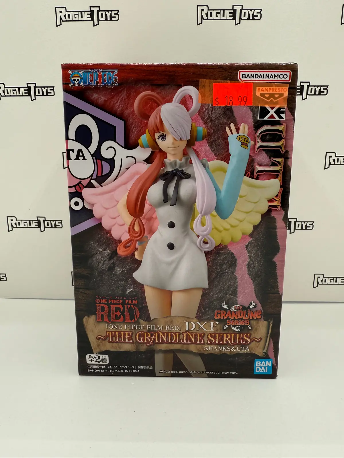 Bandai Spirits Dxf Figure The Grandline Lady Film Red The Grandline Series Shanks & Uta One Piece Film Red Uta 1