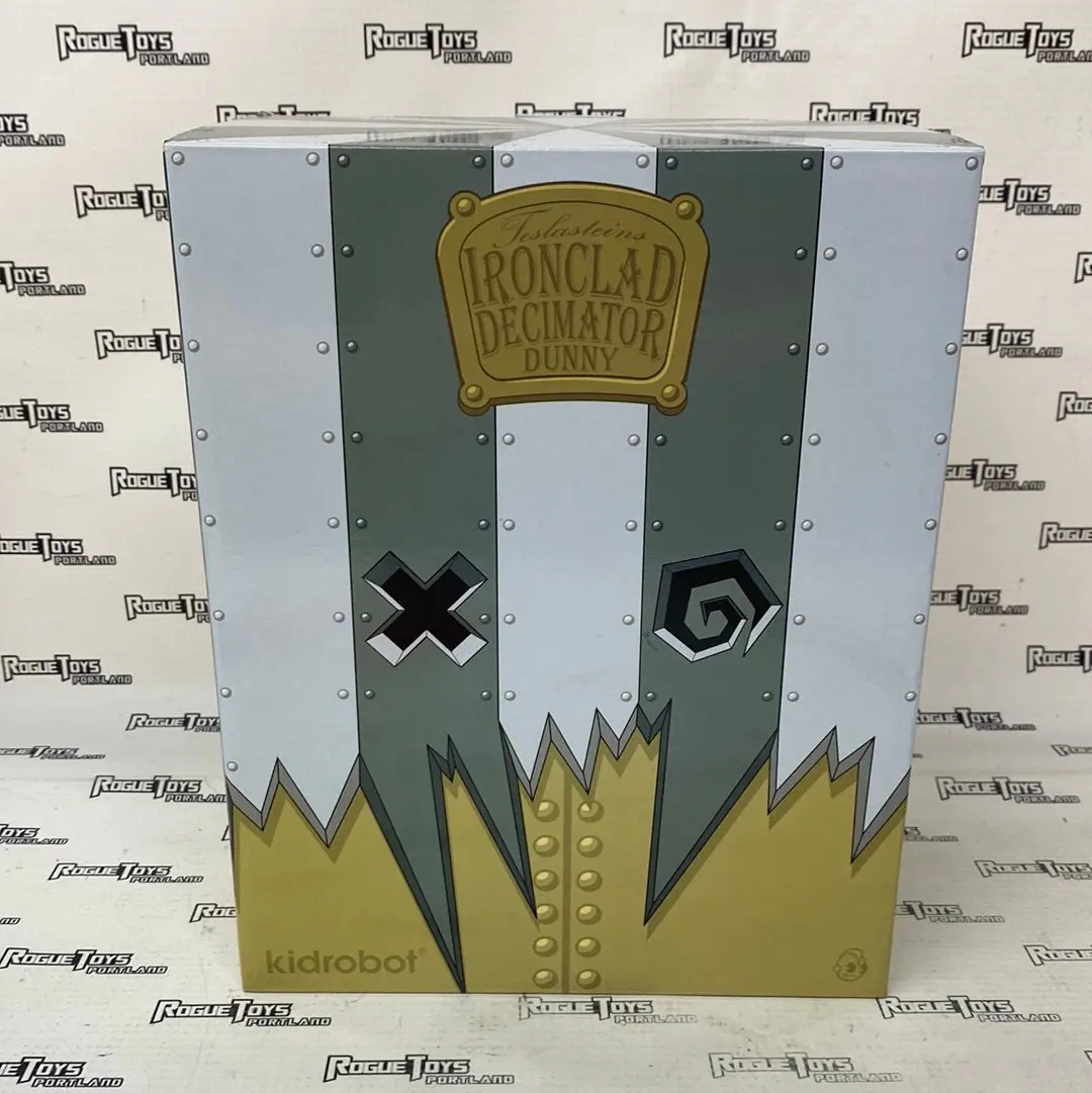 Kidrobot Dunny 8” Teslasteins Ironclad Decimator Dunny 1