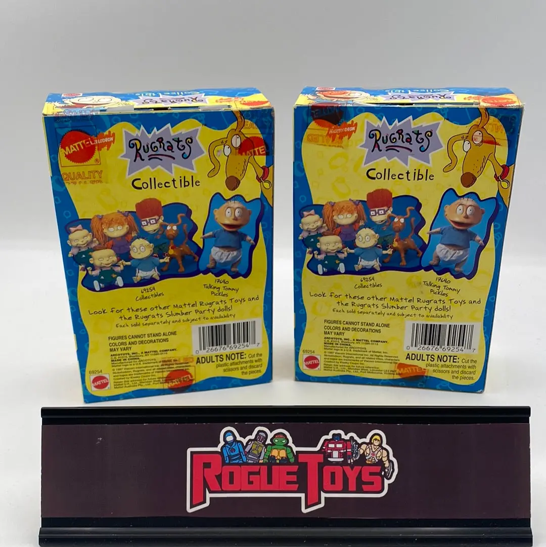 Mattel 1997 Nickelodeon Rugrats Collectible Phil & Lil 2-Doll Bundle 2