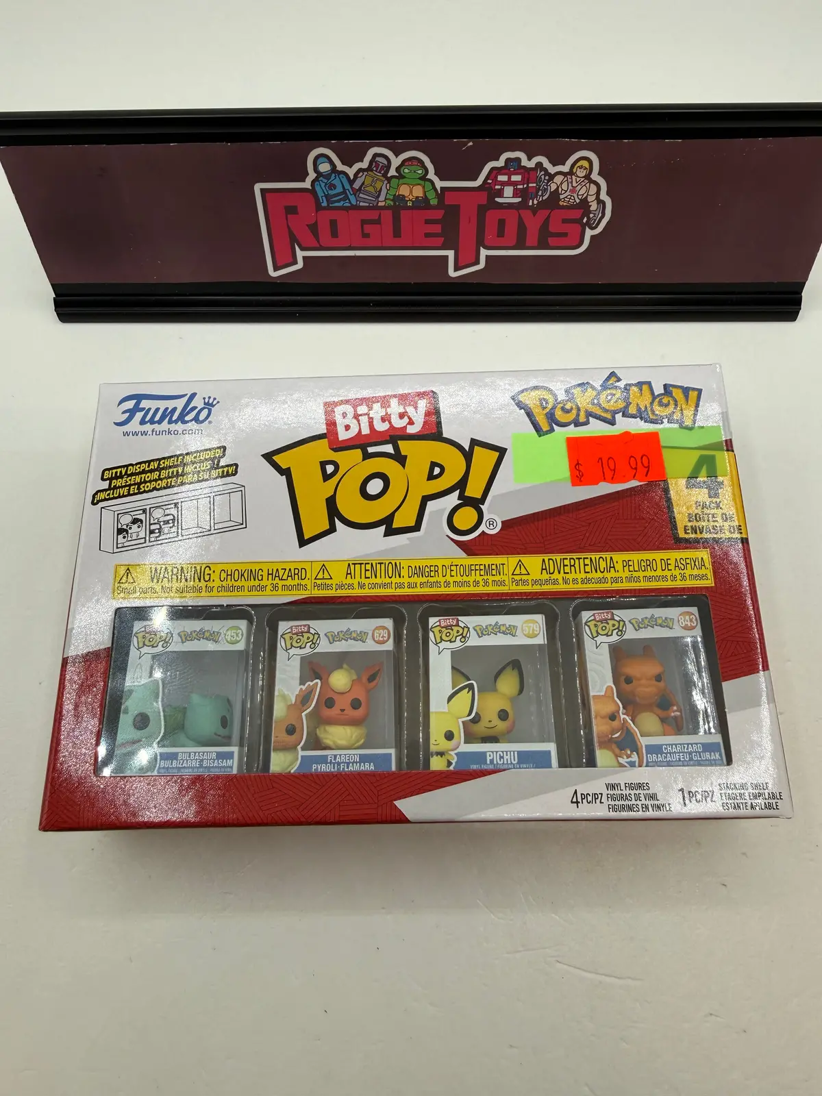 Funko Bitty Pop! Pokémon 4-Pack Bulbasaur / Flareon / Pichu / Charizard 1