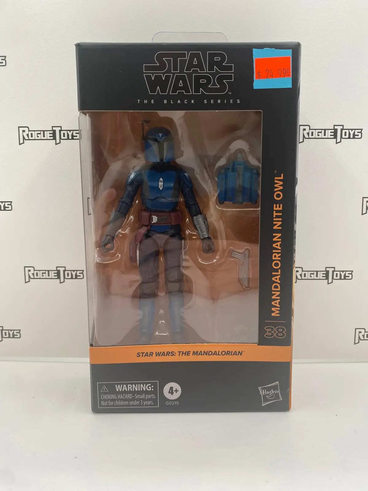 Hasbro Star Wars The Black Series Star Wars: The Mandalorian Mandalorian Nite Owl 1