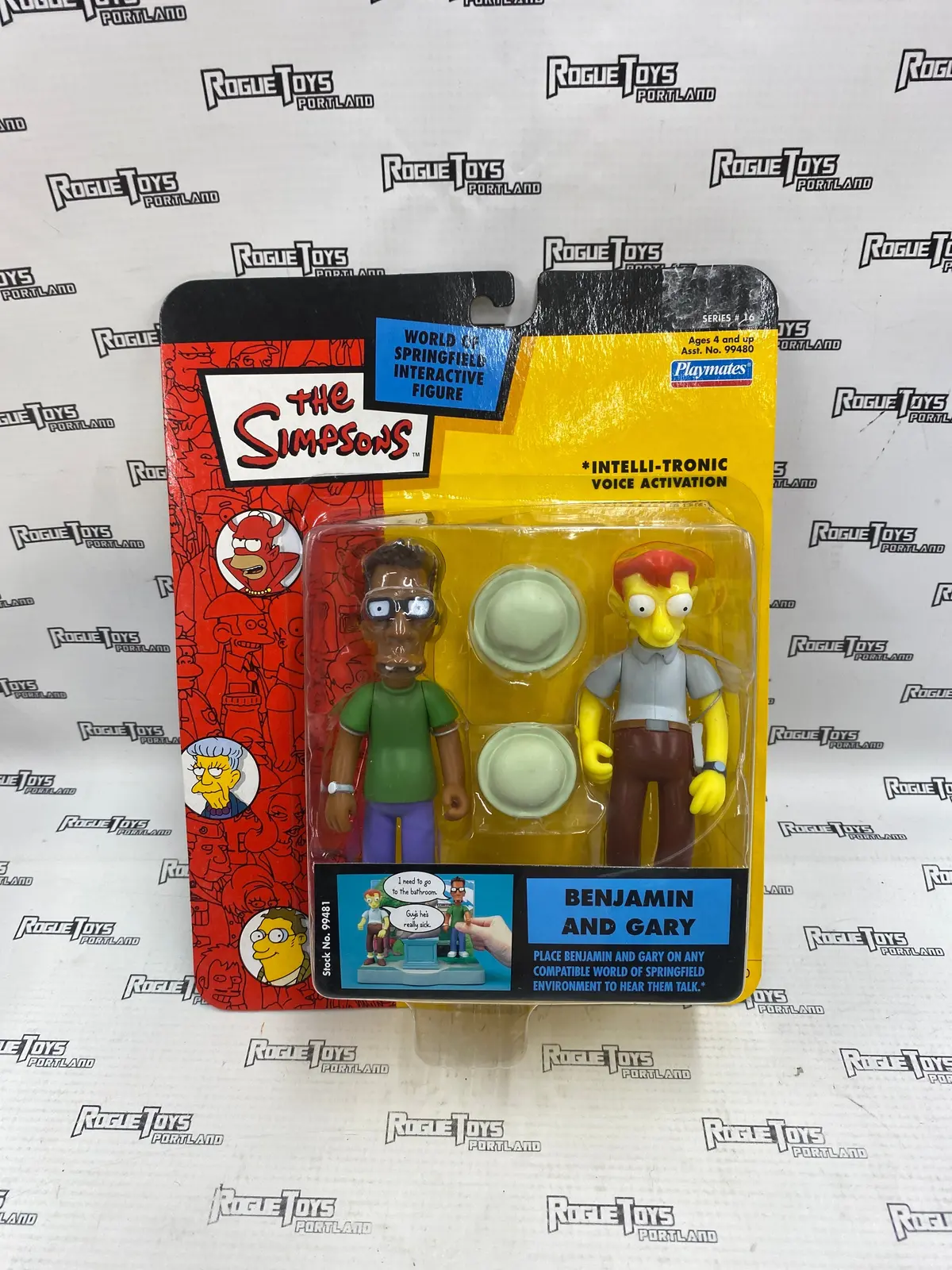 The Simpsons World Of Springfield Series 16 Benjamin And Gary 1