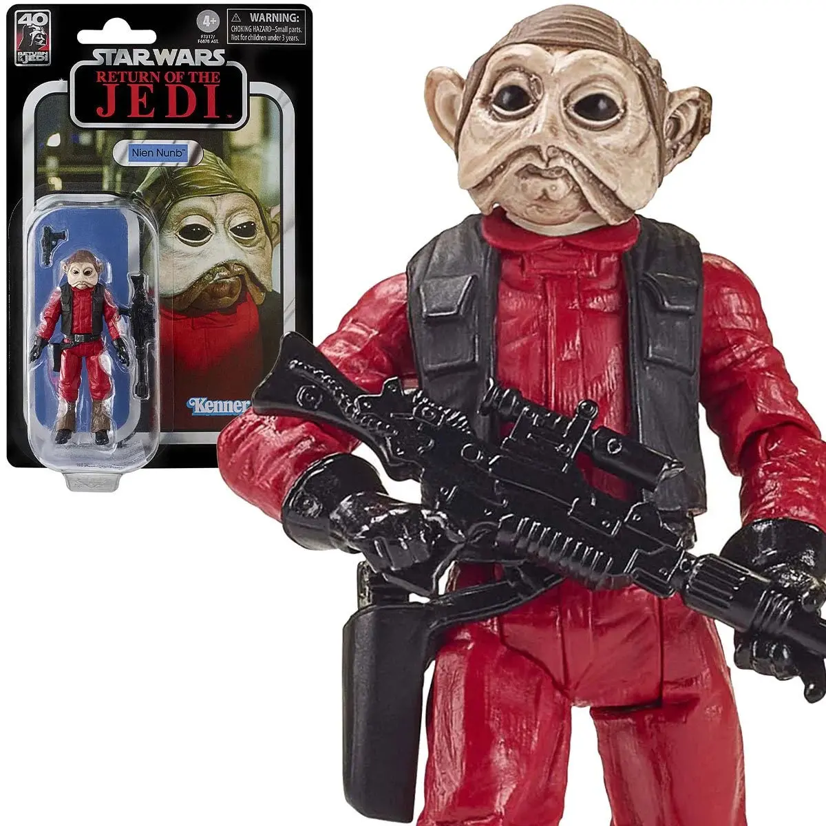Star Wars: The Vintage Collection Vc106 - Return Of The Jedi 40: Nien Nunb Action Figure (F7317) 1