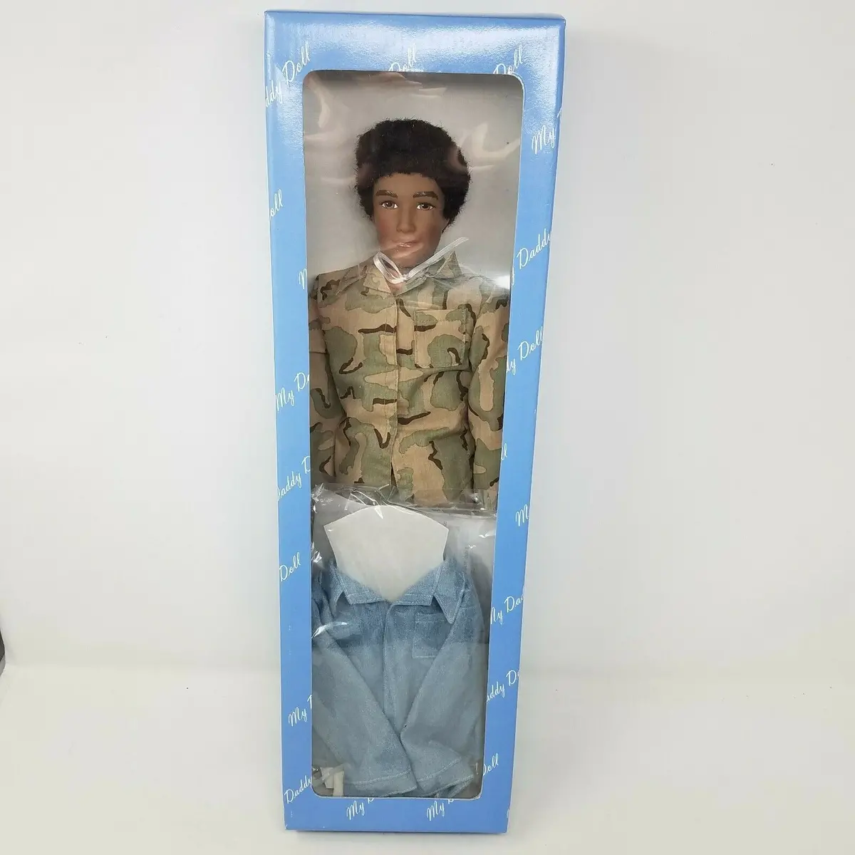 My Daddy Doll Fatigues Outfits 17" African American Modest Military Man Sounds 1