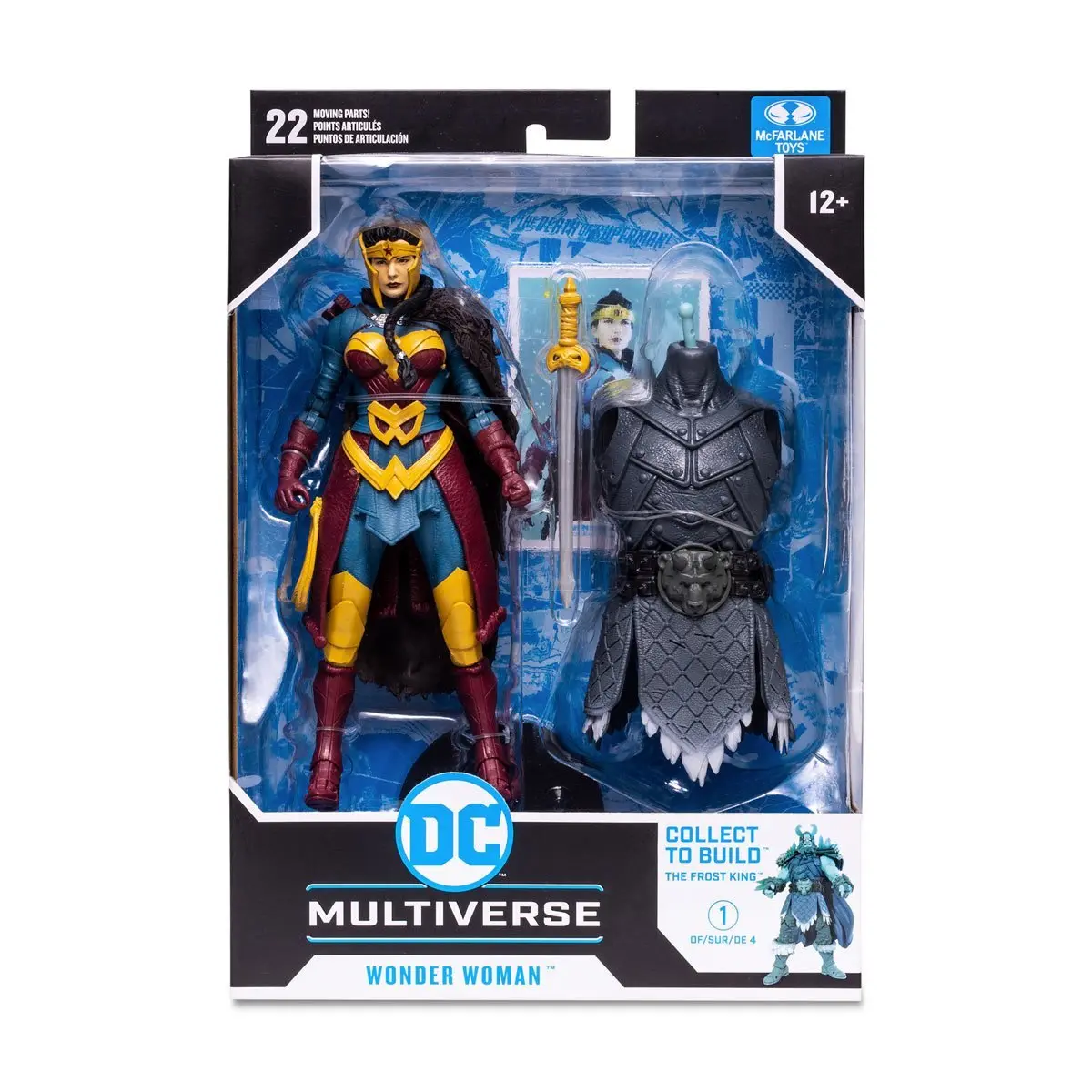 Mcfarlane Toys Dc Multiverse (Build-A The Frost King) Endless Winter Wonder Woman Action Figure (15474) Low Stock 1