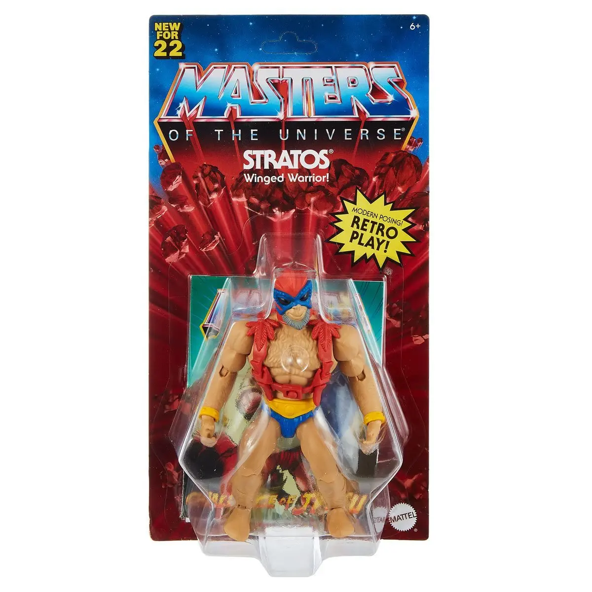Motu Masters Of The Universe: Origins - Stratos (Version 2) Action Figure (Hdr99) 1