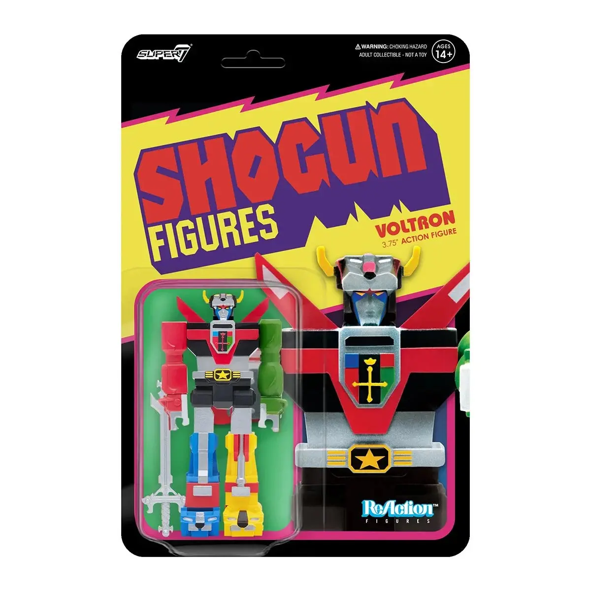 Super7 Reaction Figures - Shogun Figures - Voltron Action Figure (81944) 1