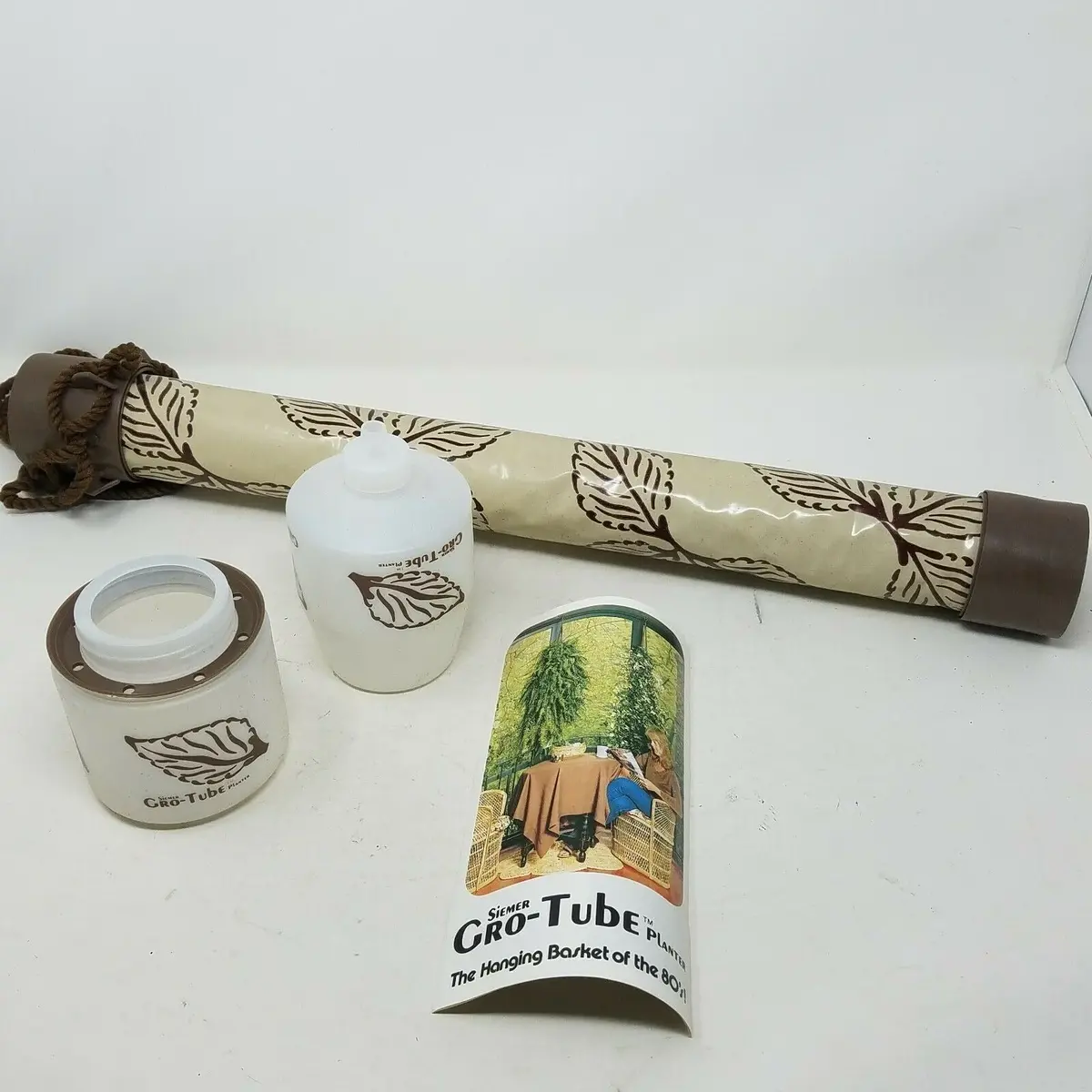 Siemer Gro-Tube Planter The Hanging Basket Of The 80’S Vintage 1980S Garden Pots 1