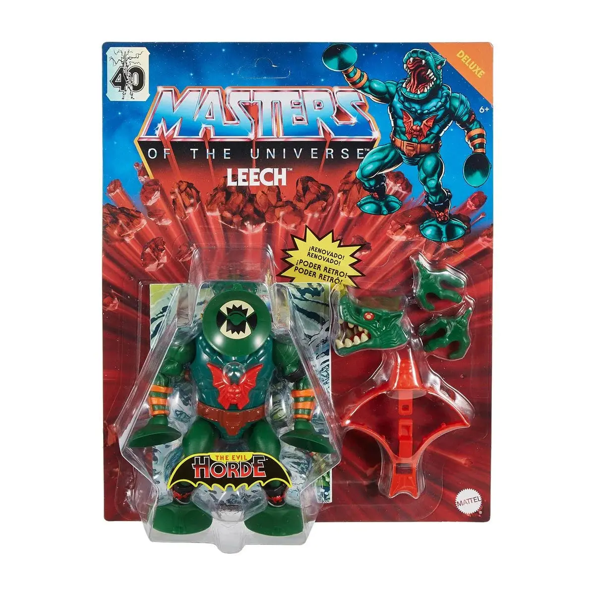 Motu Masters Of The Universe: Origins - Leech Deluxe Action Figure (Hdt25) Low Stock 1