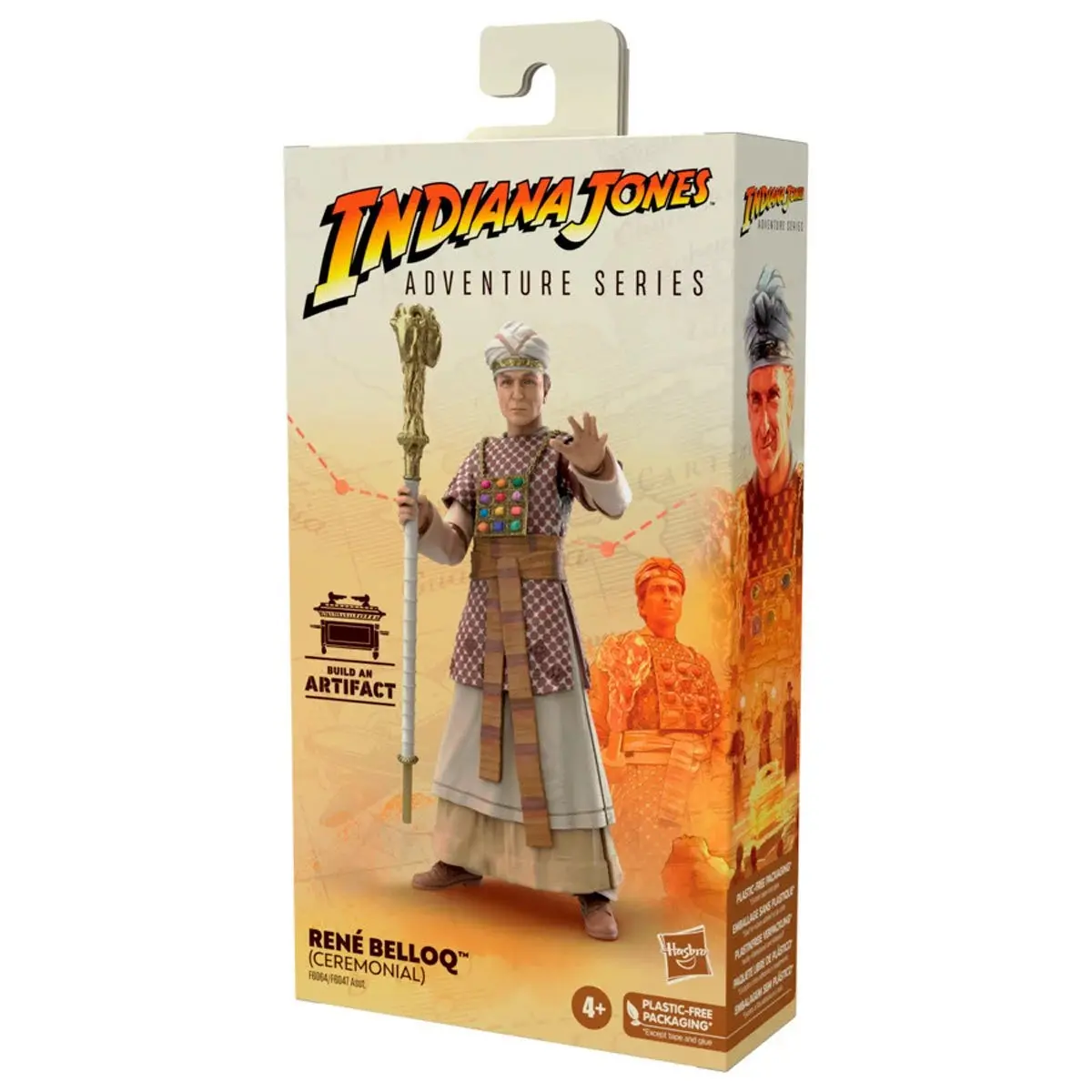 Indiana Jones Adventure Series - Raiders Of The Lost Ark - Rene Belloq 6-Inch Action Figure (F6064) Last One! 1