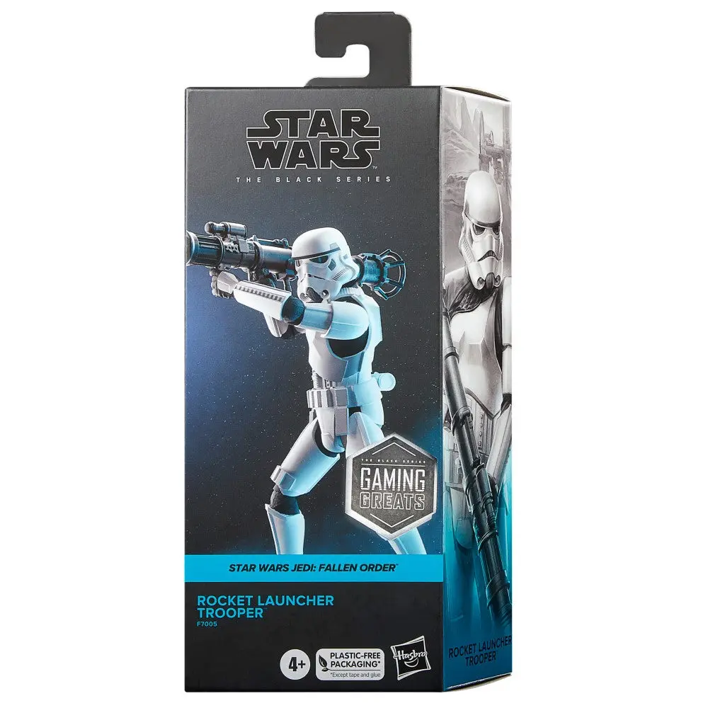 Star Wars: The Black Series - Gaming Greats - Rocket Launcher Trooper Exclusive Action Figure (F7005) Low Stock 1