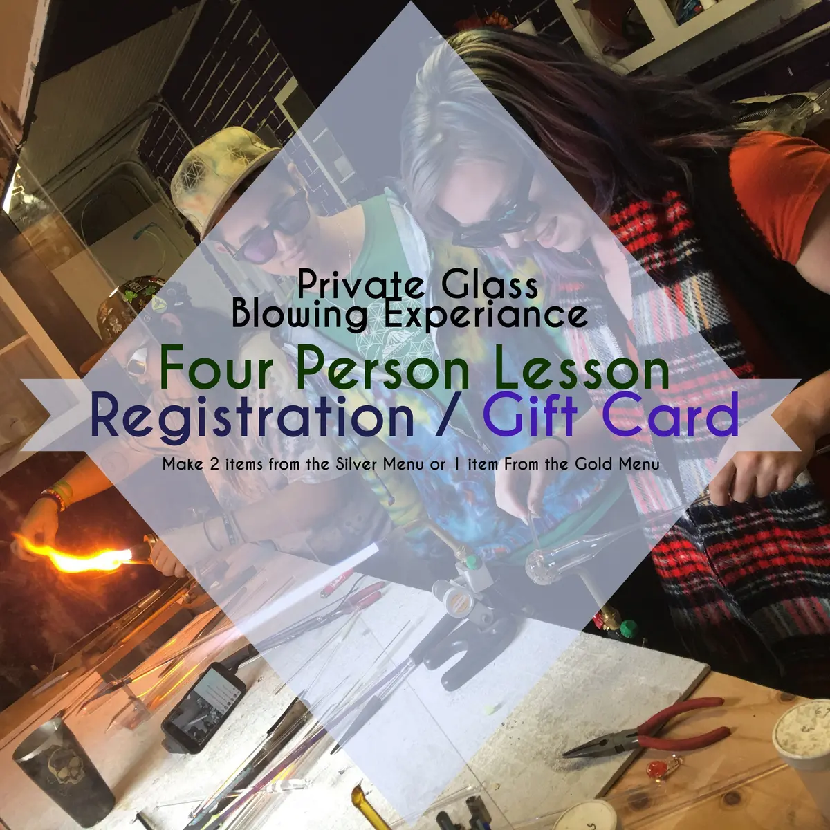 Private Glass Blowing Experience For 4 1