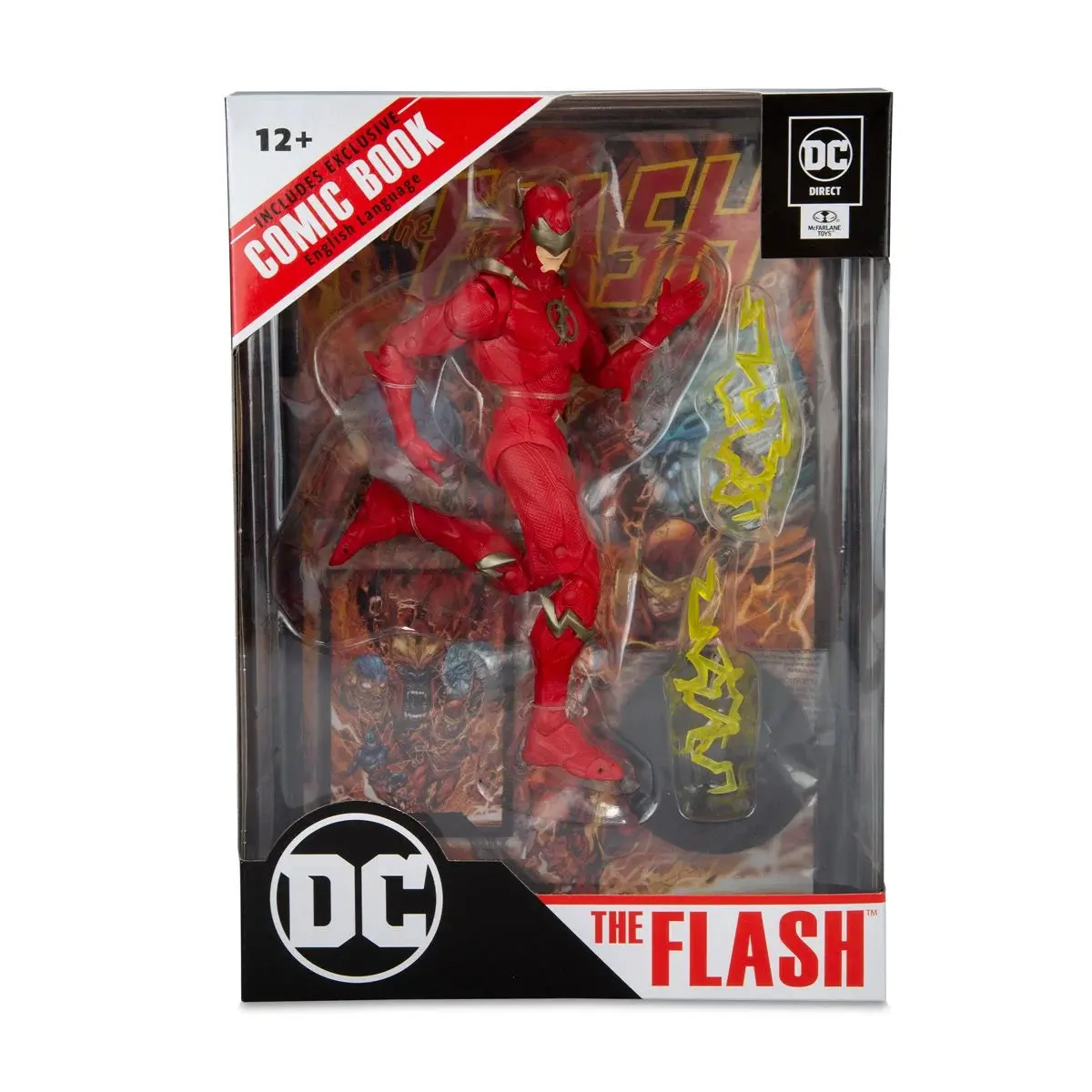Dc Direct (Mcfarlane Toys) Page Punchers The Flash Action Figure With The Flash Comic Book (15906) 1