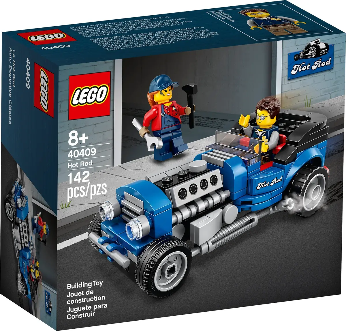 Lego - Replica Of Model 5541 - Hot Rod (40409) Building Toy Last One! 1