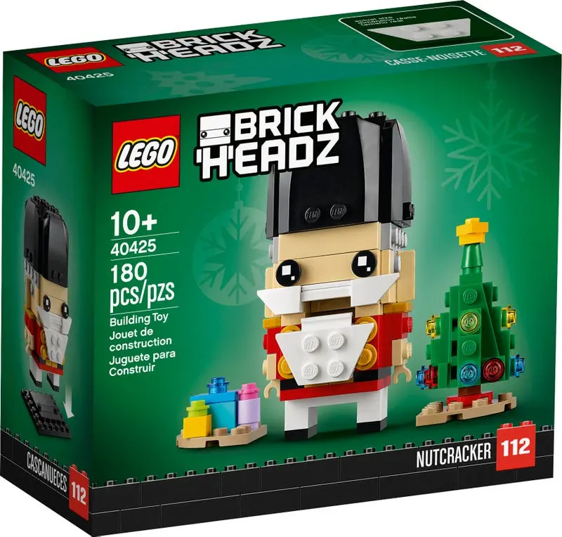 Lego Brickheadz - Nutcracker (40425) Exclusive Building Toy Low Stock 1