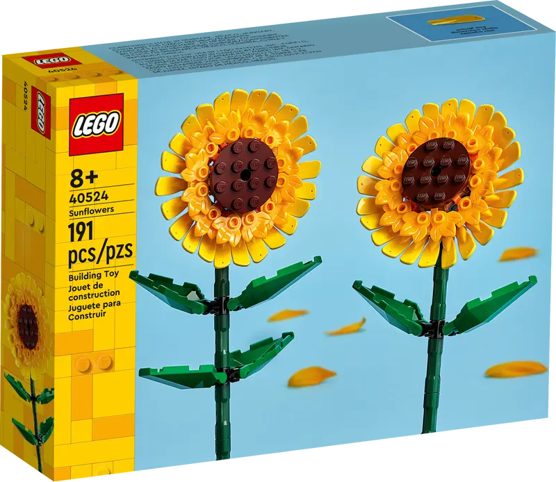 Lego Sunflowers (40524) Exclusive Building Toy Low Stock 1