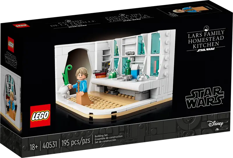 Lego Star Wars - Lars Family Homestead Kitchen (40531) Diorama Building Set Low Stock 1
