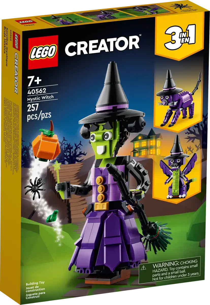 Lego - Creator 3-In-1 - Mystic Witch - Exclusive Building Toy (40562) Last One! 1