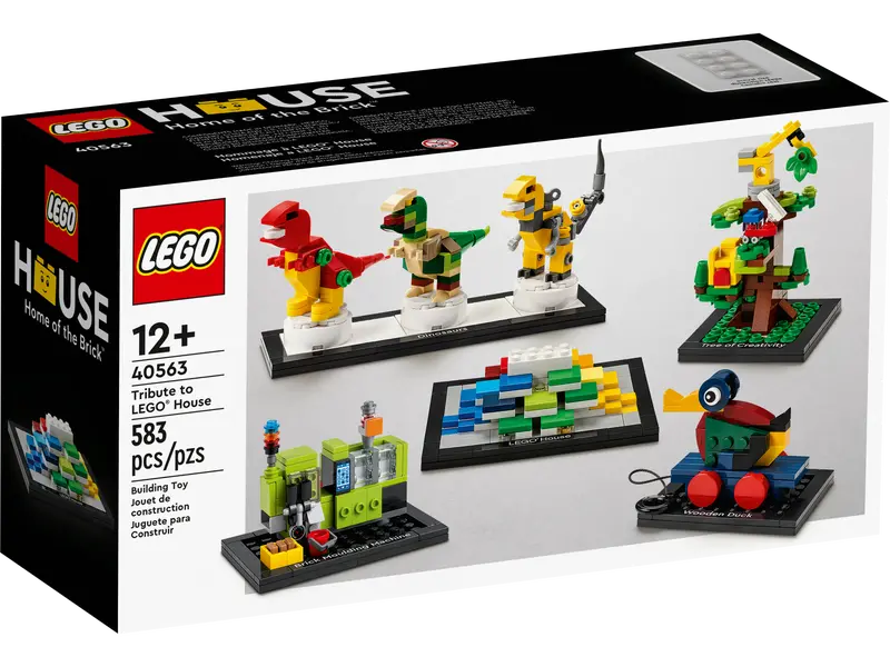Lego House: Home Of The Brick - Tribute To Lego House Building Toy (40563) Last One! 1