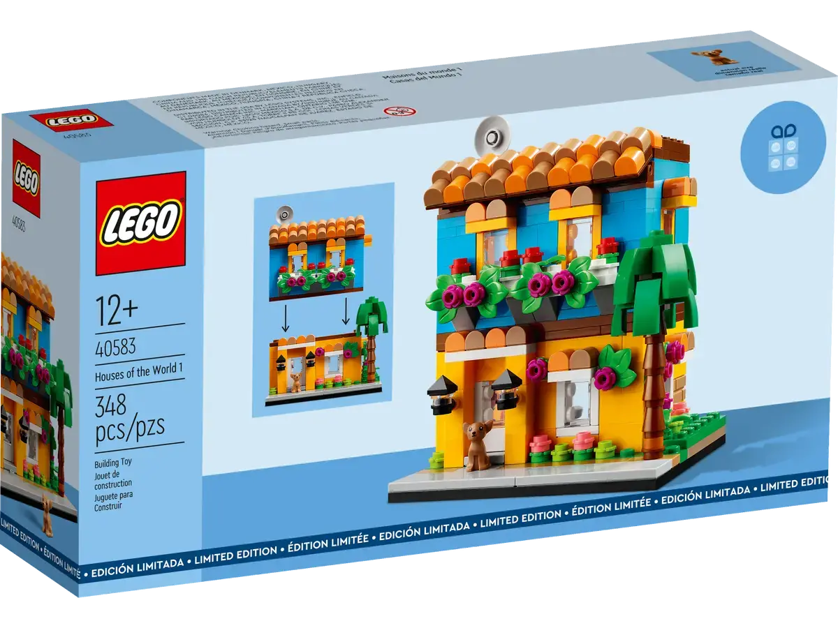 Lego - Promotional Exclusive - Houses Of The World 1 Limited Edition Building Toy (40583) Last One! 1