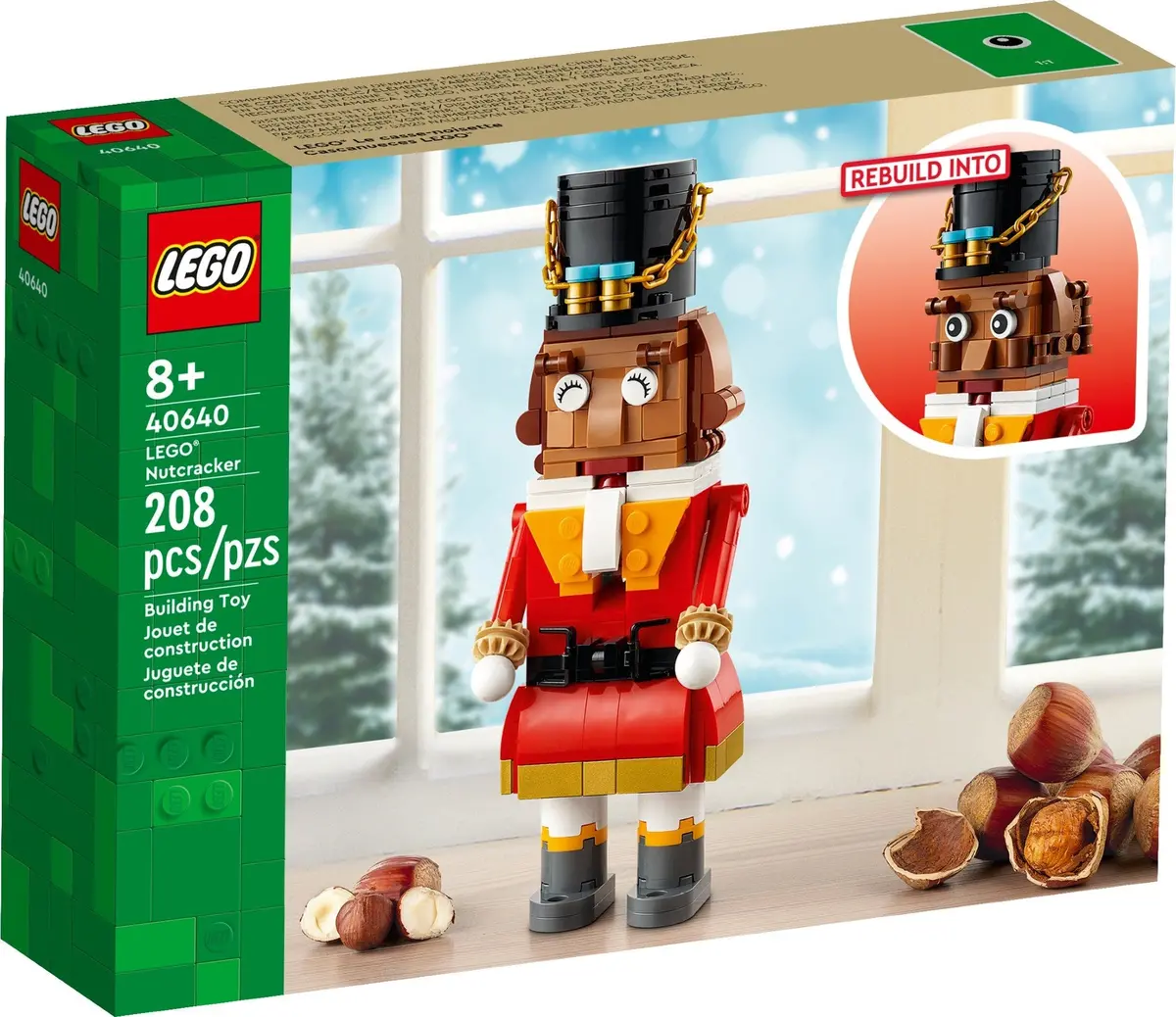 Lego Nutcracker - Christmas Exclusive Building Toy (40640) Low Stock 1