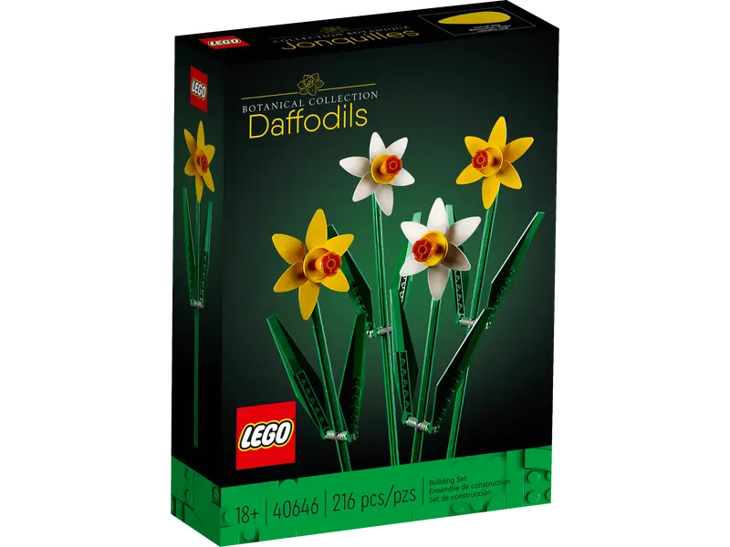 Lego Icons - Botanical Collection - Daffodils Building Toy (40646) Low Stock 1