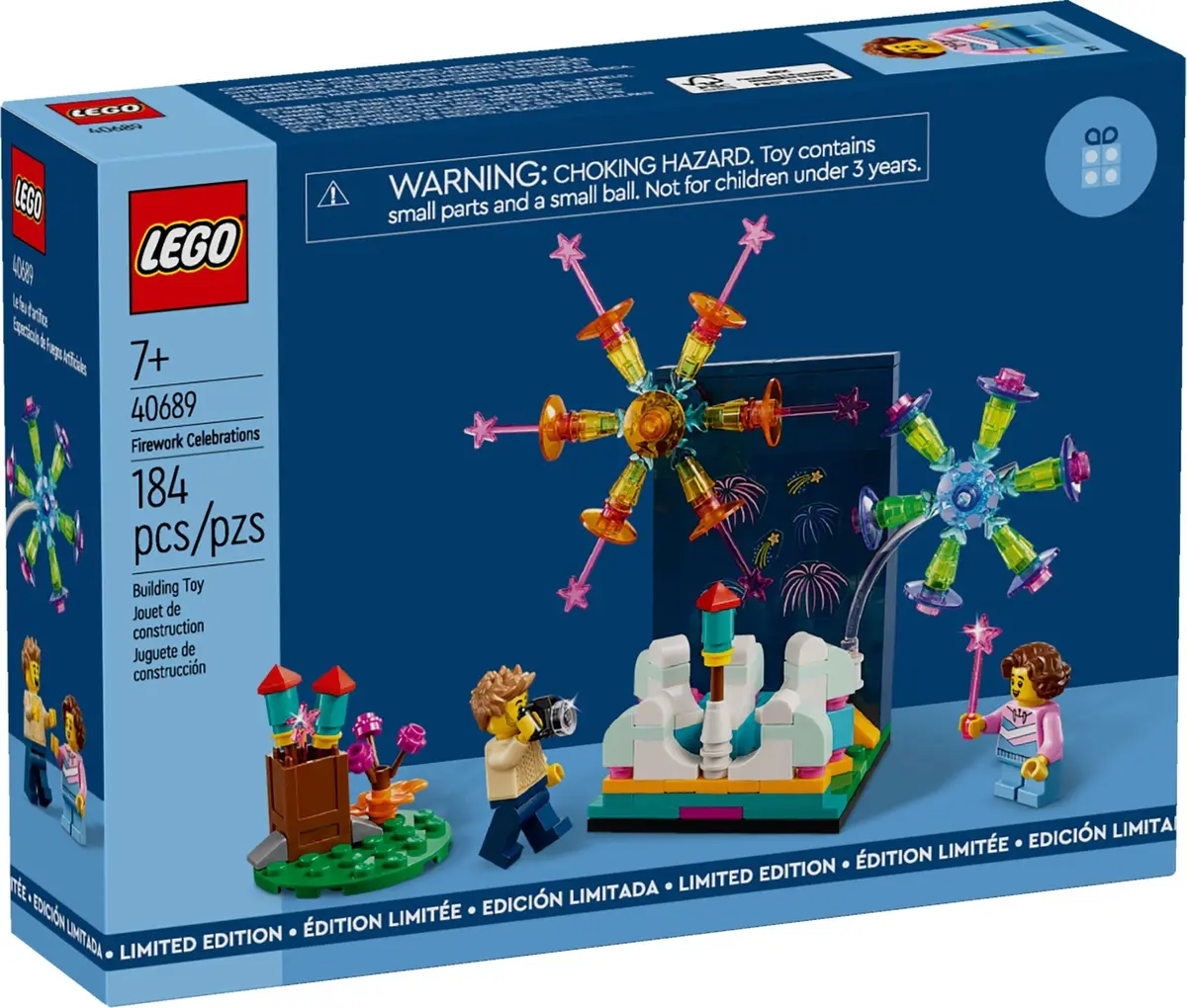 Lego Promotional Exclusive - Firework Celebrations Building Toy (40689) Low Stock 1