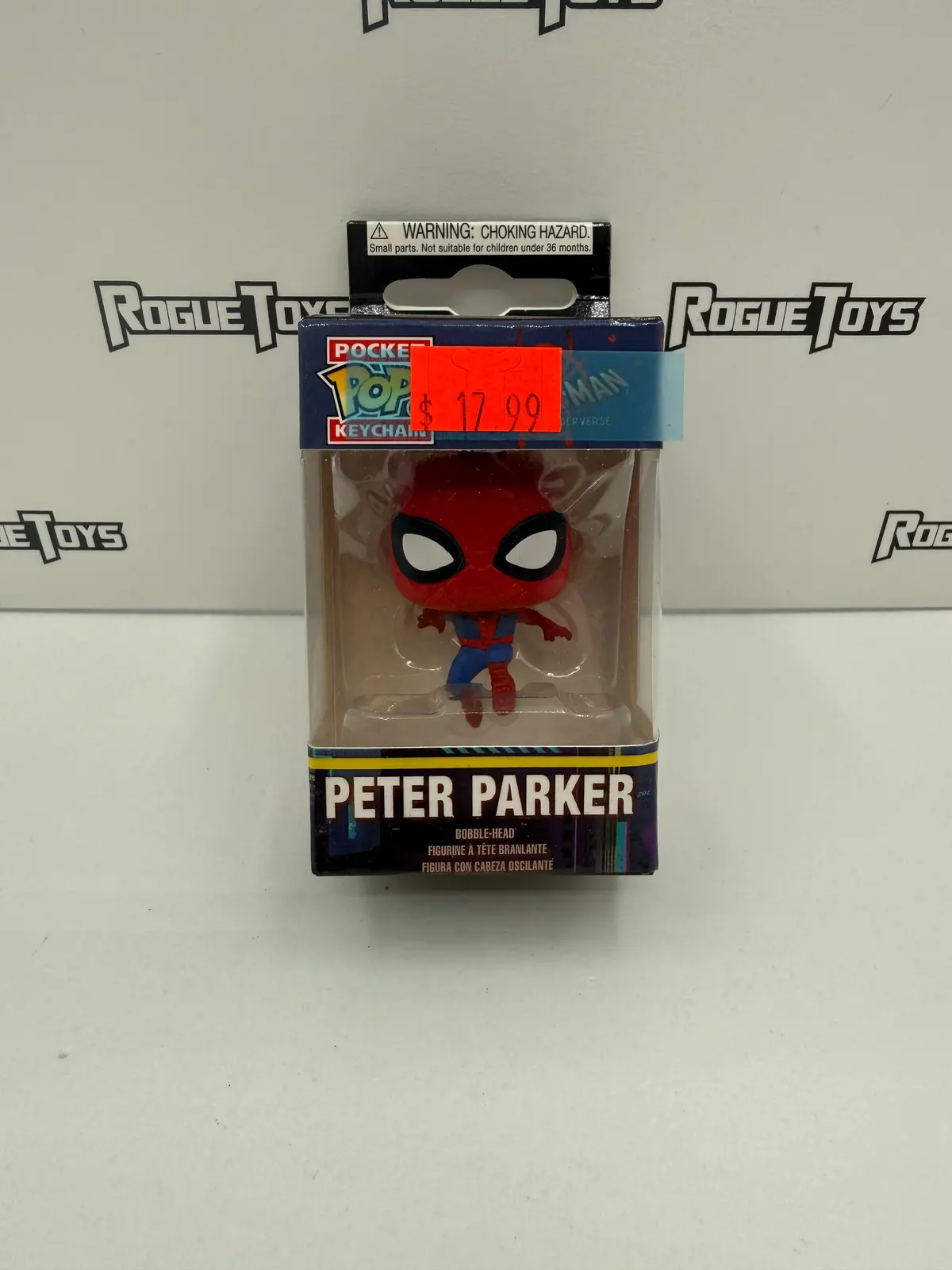 Funko Pop! Pocket Keychain Spider-Man: Into The Spider-Verse Peter Parker 1