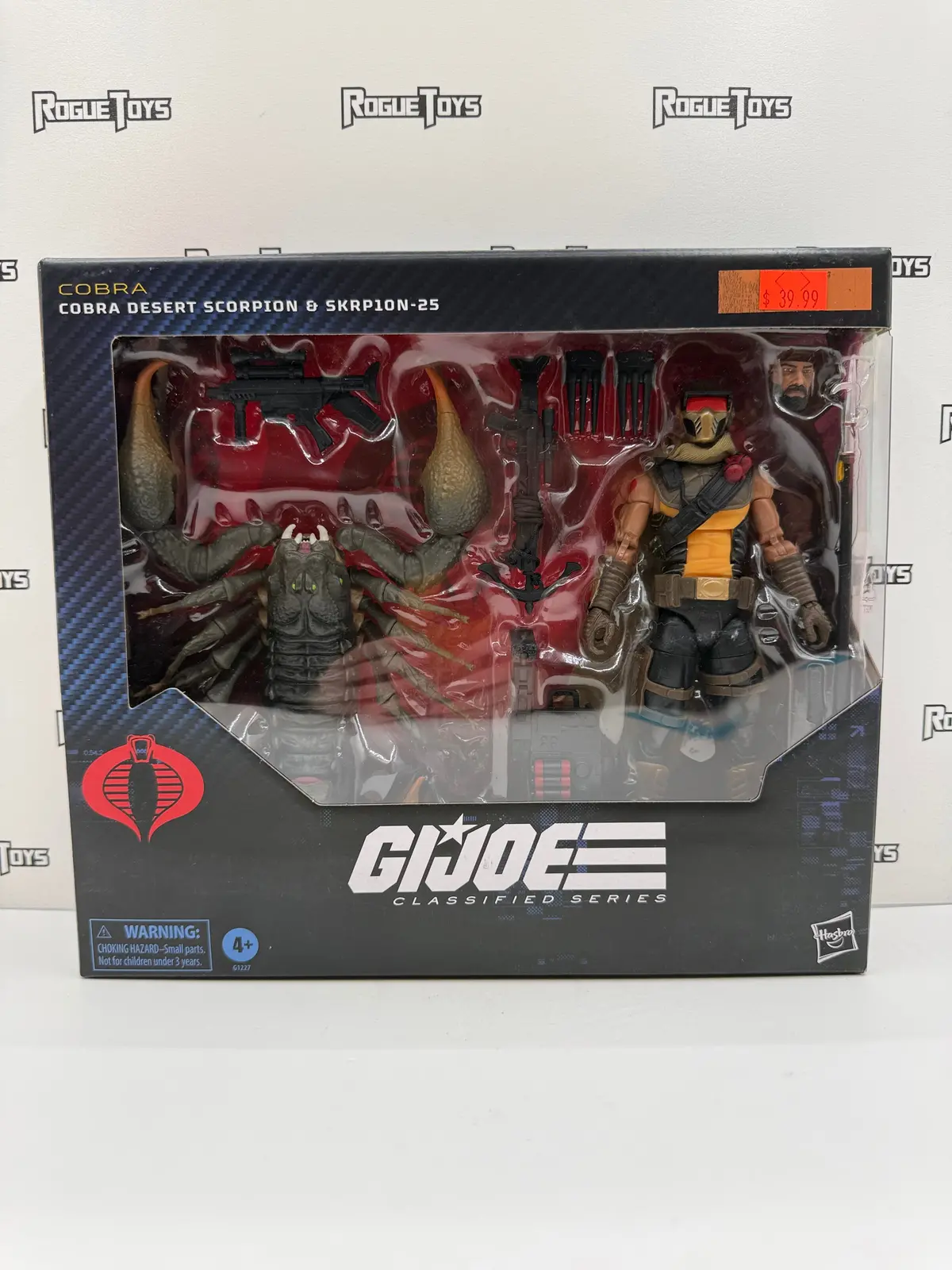 Hasbro G.I. Joe Classified Series Cobra Cobra Desert Scorpion & Skrp1on-25 1