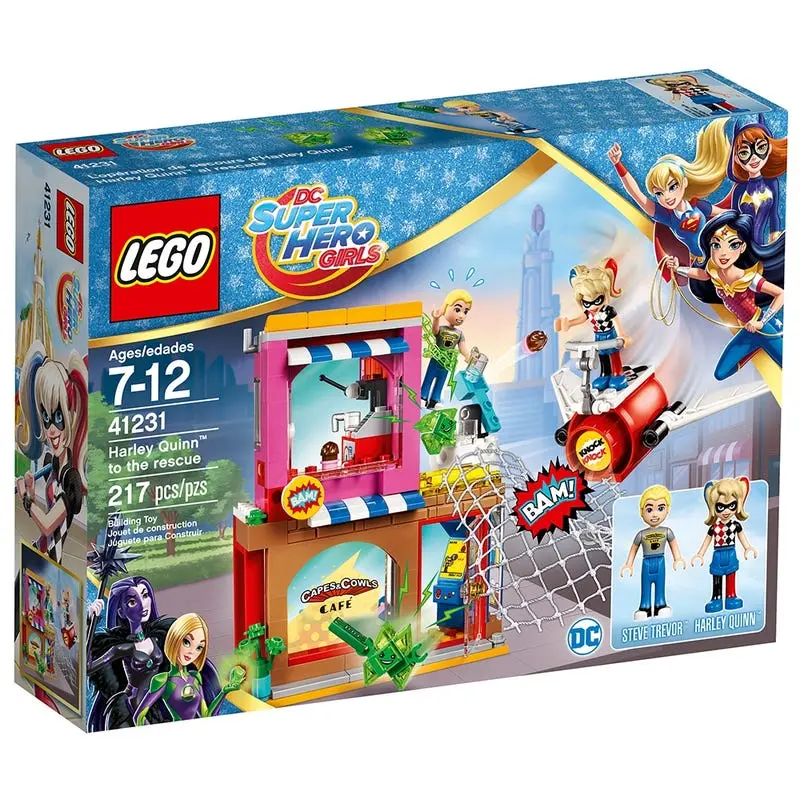 Lego Dc Super Hero Girls - Harley Quinn To The Rescue (41231) Retired Building Toy Low Stock 1