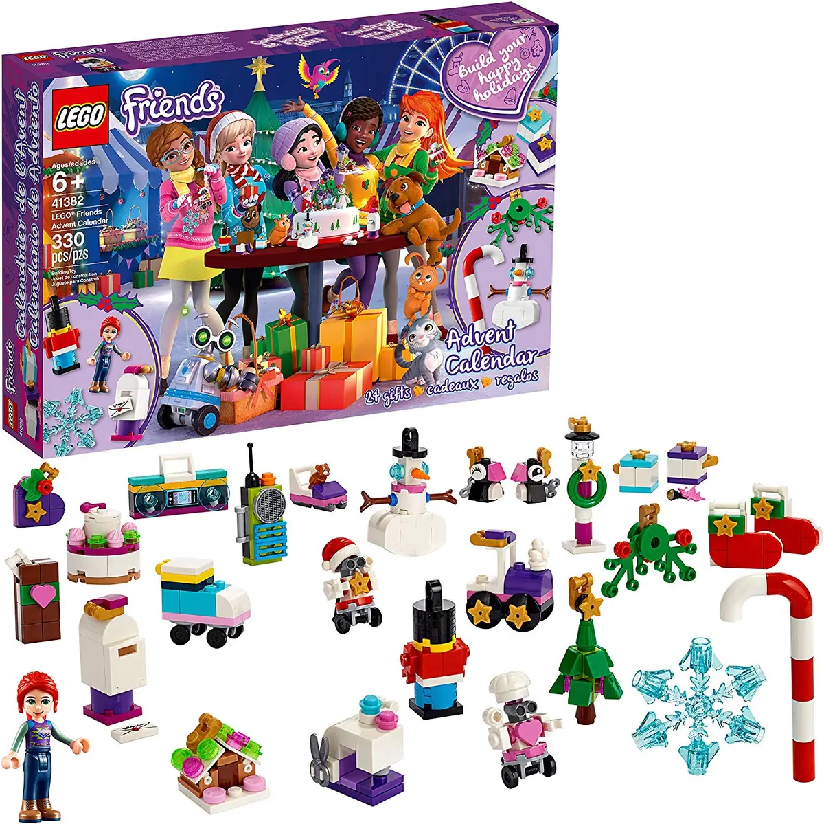 Lego Friends - Christmas 2019 24-Gift Advent Calendar (41382) Low Stock 1