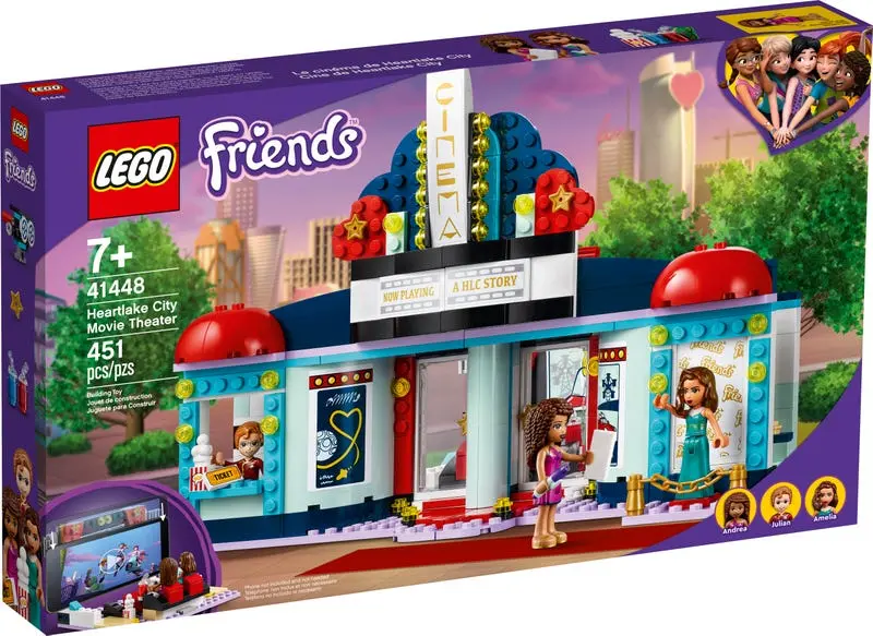 Lego Friends - Heartlake City Movie Theater (41448) Building Toy Last One! 1