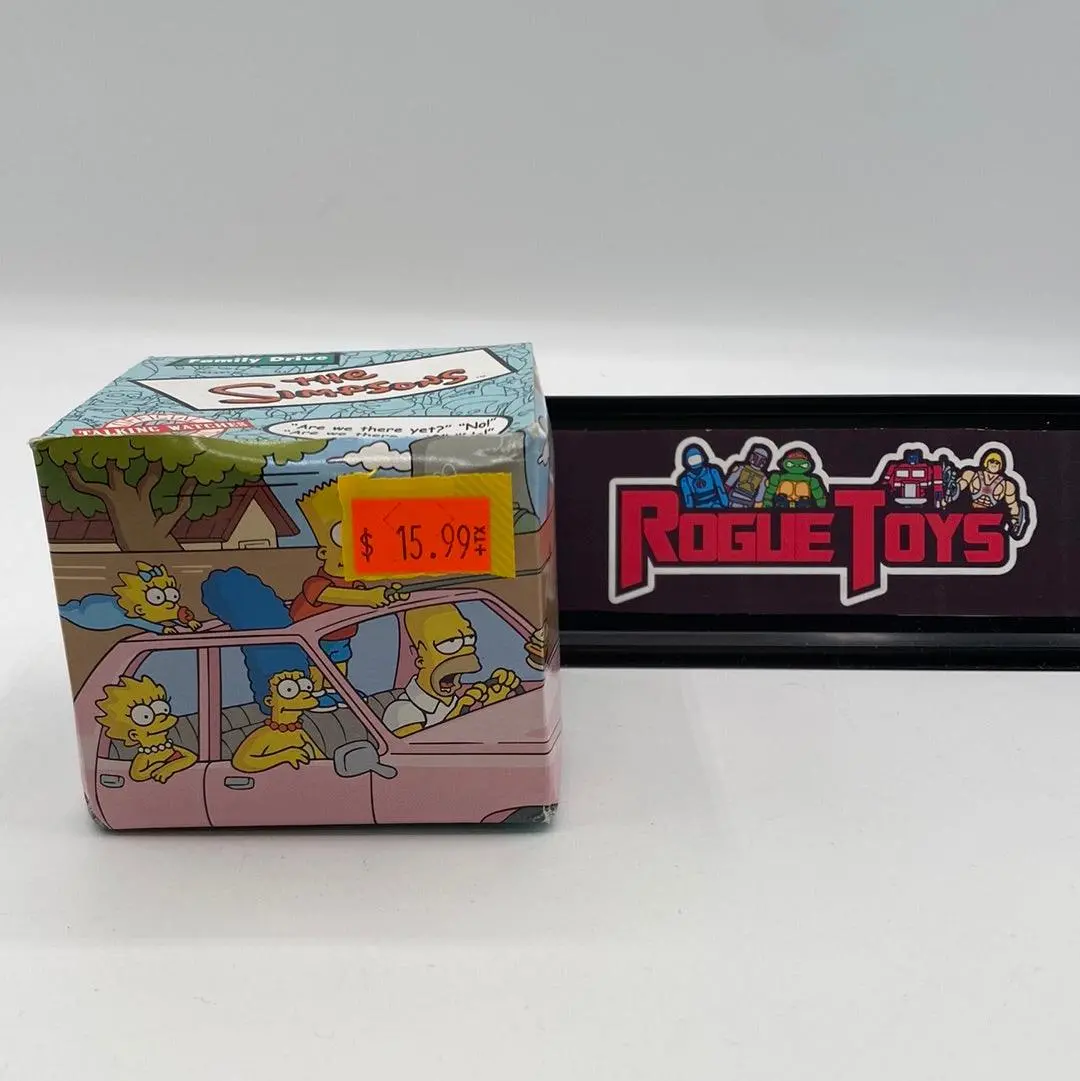 Burger King 2002 The Simpsons Official Talking Watches Family Drive 1