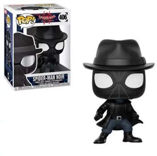 Funko Pop! Marvel - Spider-Man Into The Spiderverse #406 - Spider-Man Noir Vinyl Figure 1