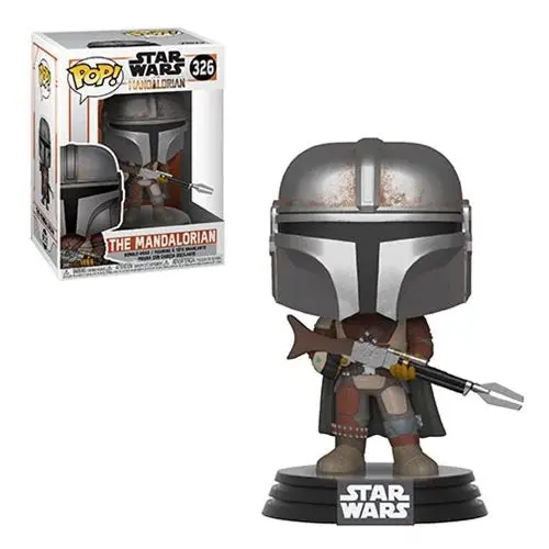 Funko Pop! Star Wars #326 - Star Wars: The Mandalorian - The Mandalorian Vinyl Figure (42062) 1