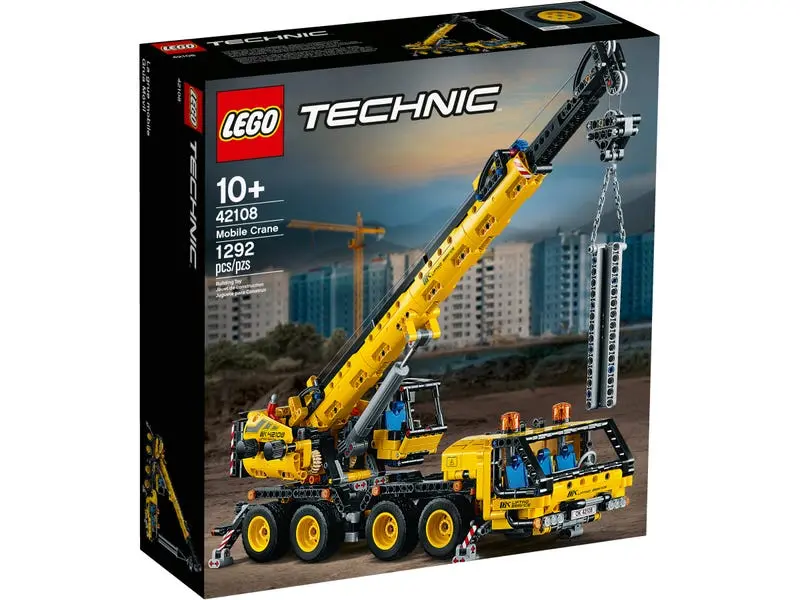Lego Technic - Mobile Crane - Retired Building Set (42108) Low Stock 1