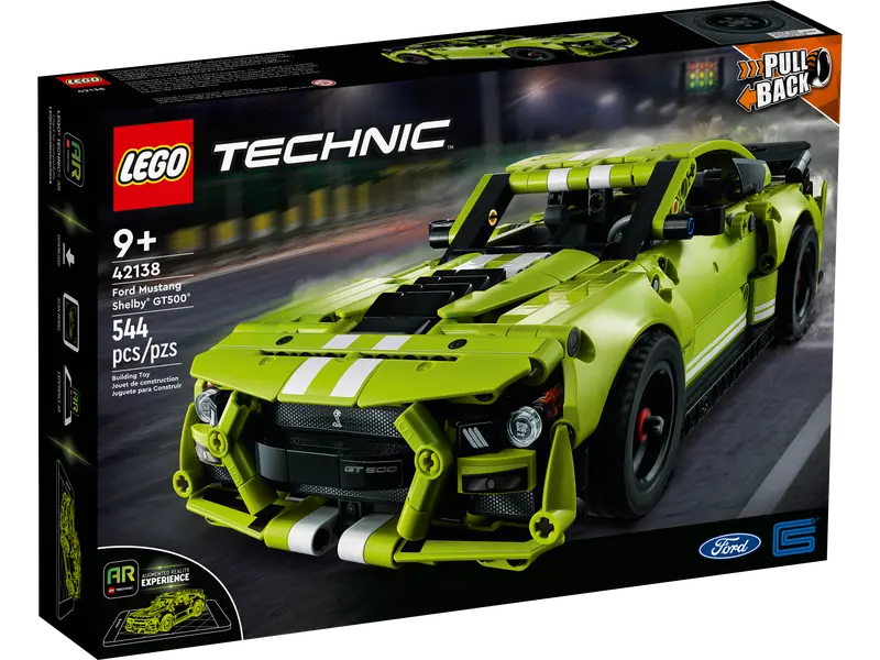 Lego Technic (42138) Ford Mustang Shelby Gt500 Retired Building Toy Low Stock 1