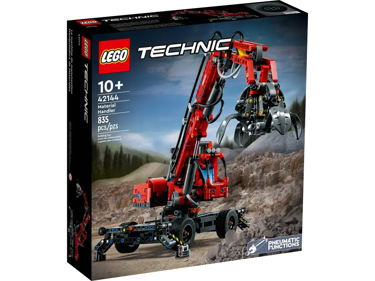 Lego Technic - Material Handler Building Toy With Pneumatic Functions (42144) 1