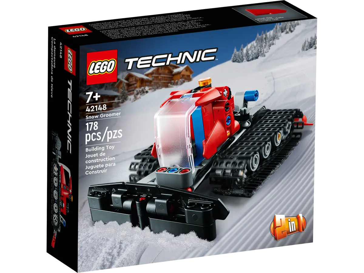 Lego Technic - Snow Groomer (42148) Retired Building Toy Low Stock 1