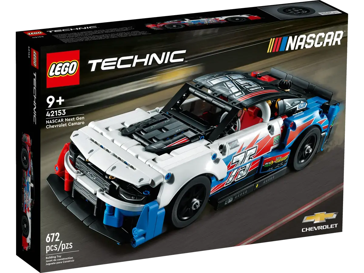 Lego Technic - Nascar Next Gen Chevrolet Camaro Zl1 Building Toy (42153) Low Stock 1