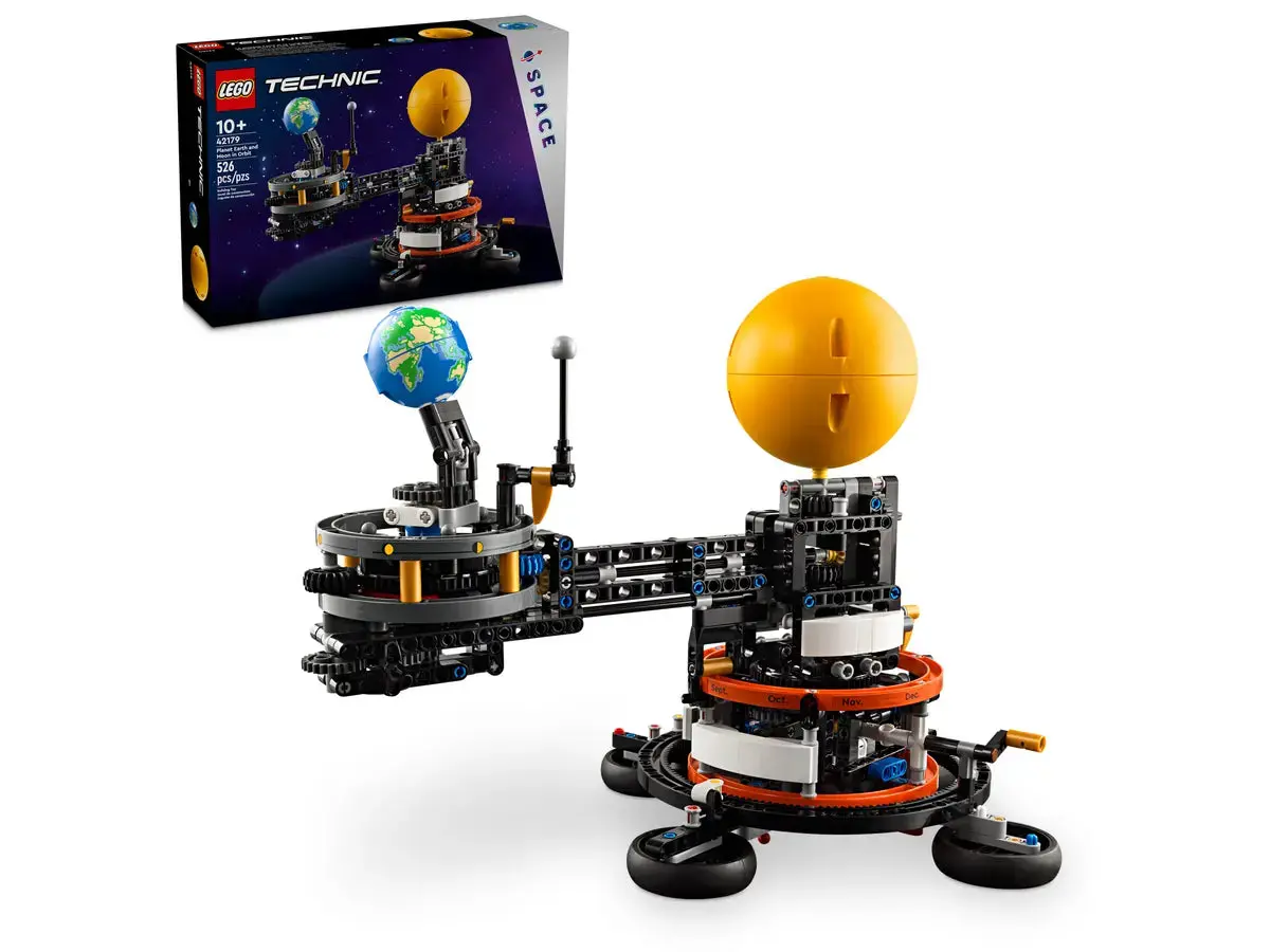 Lego Technic - Space - Planet Earth And Moon In Orbit - Building Toy (42179) Low Stock 1