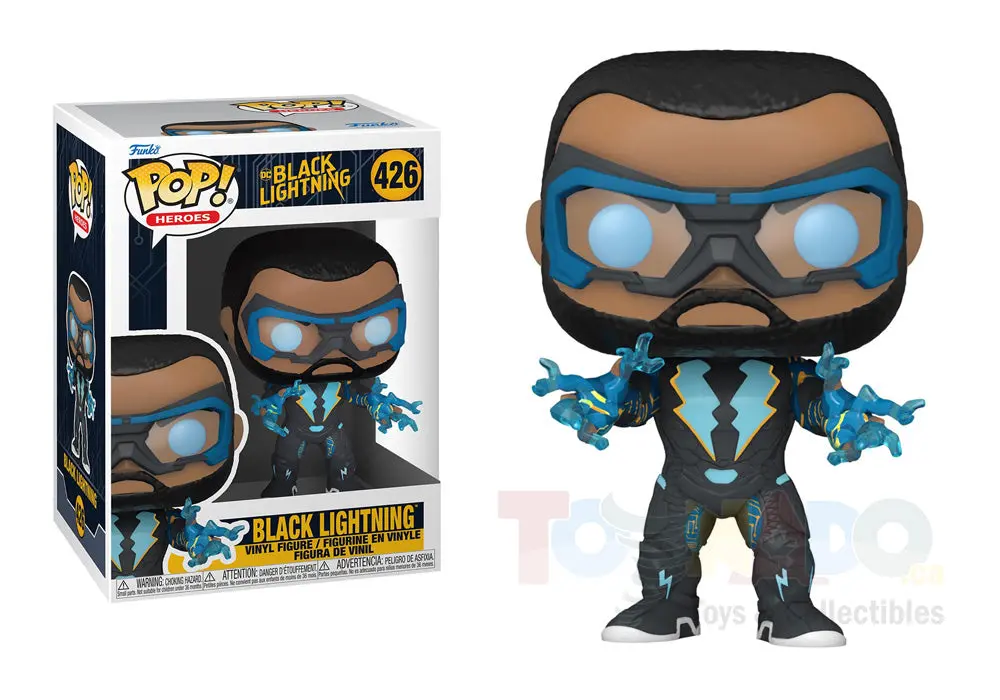 Funko Pop! Heroes #426 - Black Lightning - Black Lightning Vinyl Figure 1
