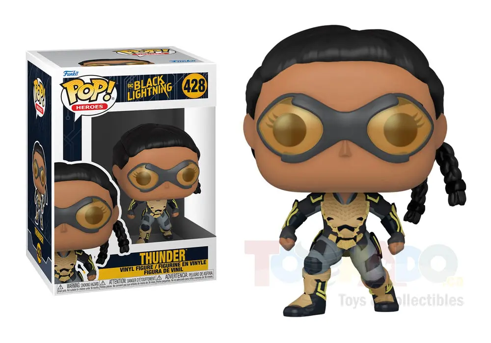 Funko Pop! Heroes #428 - Black Lightning - Thunder Vinyl Figure 1