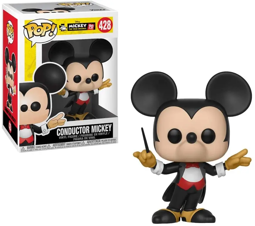 Funko Pop! Disney: Mickey 90 Years - Conductor Mickey (428) Vinyl Figure Last One! 1