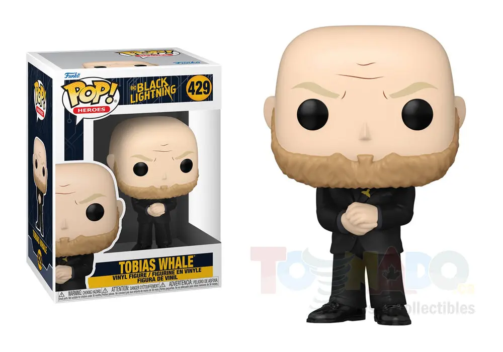 Funko Pop! Heroes #429 - Black Lightning - Tobias Whale Vinyl Figure (57592) Low Stock 1
