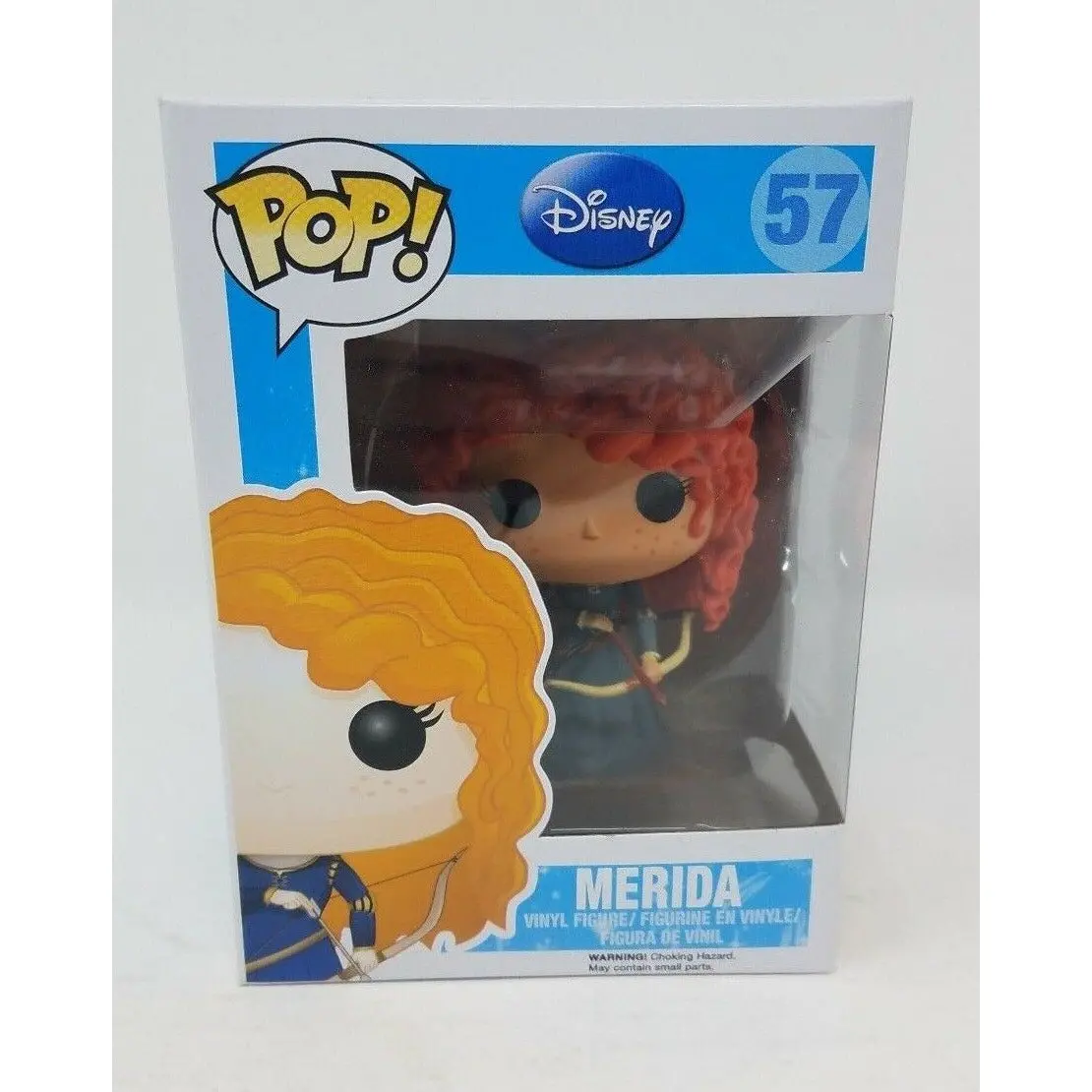 Funko Pop! Disney Princess Brave Merida 57 Vinyl Figure Figurine Vaulted New 1