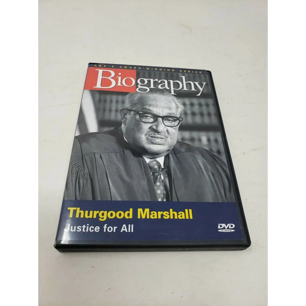 Biography Thurgood Marshall Justice For All Dvd Educational Civil Rights Court 1