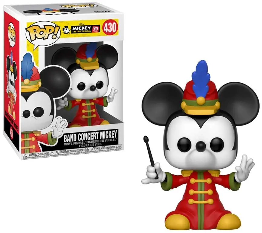 Funko Pop! Disney: Mickey 90 Years - Band Concert Mickey (430) Vinyl Figure 1