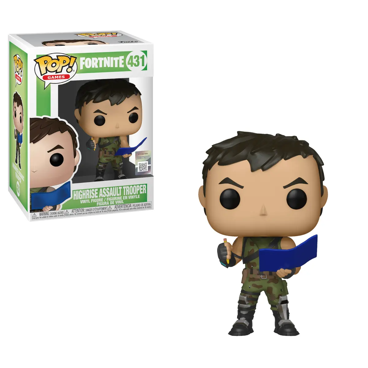 Funko Pop! Games #431 - Fortnite - Highrise Assault Trooper Vinyl Figure 1